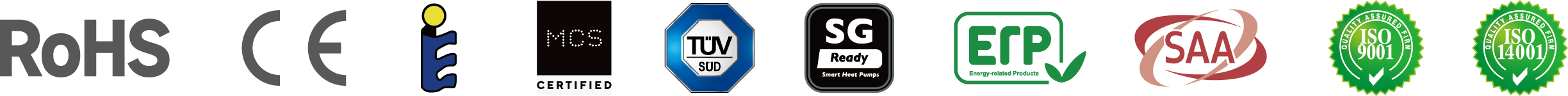 SPRSUN certificate de pompă de căldură air soure